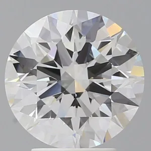 3.44 Carat Round E VVS2 Lab Diamond