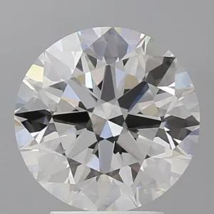 3.54 Carat Round E VVS2 Lab Diamond
