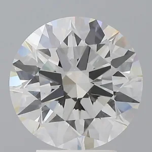 3.55 Carat Round E VVS2 Lab Diamond