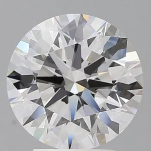 3.56 Carat Round E VVS2 Lab Diamond