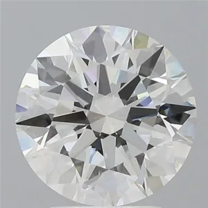 3.56 Carat Round E VVS2 Lab Diamond