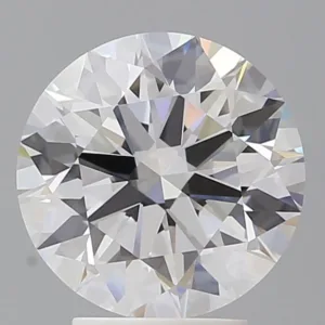 3.57 Carat Round E VVS2 Lab Diamond