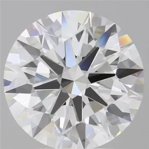 3.57 Carat Round E VVS2 Lab Diamond