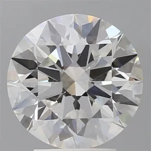 3.57 Carat Round E VVS2 Lab Diamond