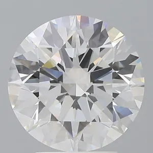 3.58 Carat Round E VVS2 Lab Diamond