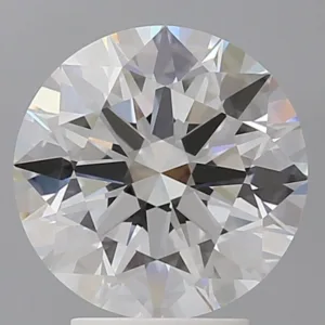 3.58 Carat Round E VVS2 Lab Diamond