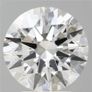 3.58 Carat Round E VVS2 Lab Diamond