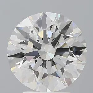 3.58 Carat Round E VVS2 Lab Diamond