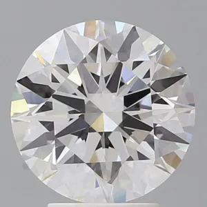 3.58 Carat Round E VVS2 Lab Diamond