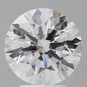 3.58 Carat Round E VVS2 Lab Diamond
