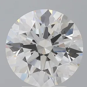 3.58 Carat Round E VVS2 Lab Diamond