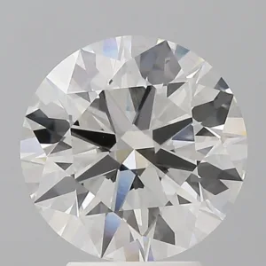 3.58 Carat Round F VVS2 Lab Diamond