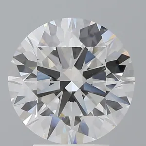 3.59 Carat Round E VVS2 Lab Diamond