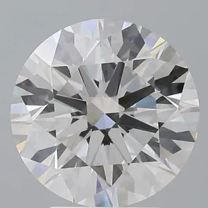 3.59 Carat Round E VVS2 Lab Diamond