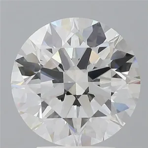 3.59 Carat Round E VVS2 Lab Diamond