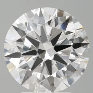 3.59 Carat Round E VVS2 Lab Diamond