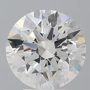3.59 Carat Round E VVS2 Lab Diamond