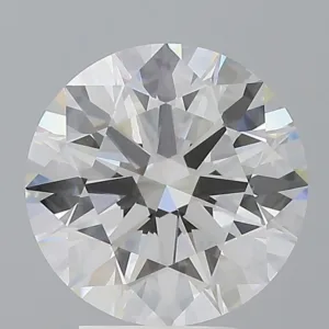 3.59 Carat Round E VVS2 Lab Diamond