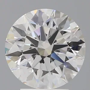 3.6 Carat Round E VVS2 Lab Diamond