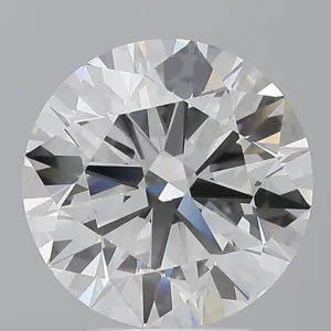 3.92 Carat Round E VVS2 Lab Diamond