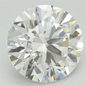 4.01 Carat Round F VVS2 Lab Diamond