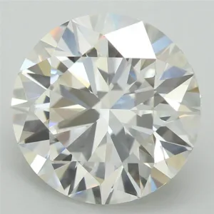 4.01 Carat Round F VVS2 Lab Diamond