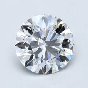 4.01 Carat Round F VVS2 Natural Diamond