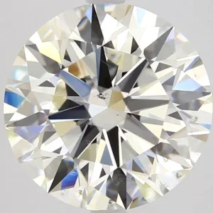 4.01 Carat Round J SI1 Natural Diamond