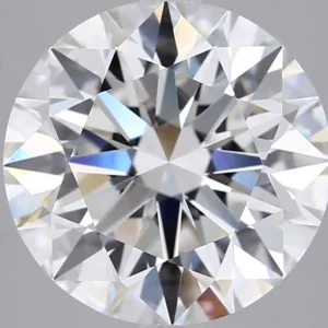 4.02 Carat Round F VVS2 Lab Diamond