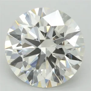 4.02 Carat Round F VVS2 Lab Diamond
