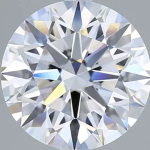 4.03 Carat Round D VVS2 Lab Diamond