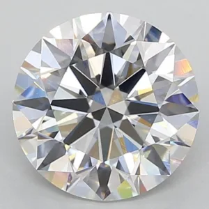 4.03 Carat Round F VVS2 Lab Diamond