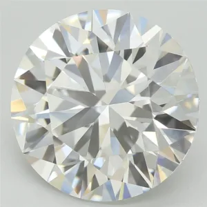 4.04 Carat Round E VVS2 Lab Diamond