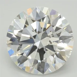 4.04 Carat Round E VVS2 Lab Diamond