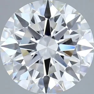 4.05 Carat Round F VVS2 Lab Diamond