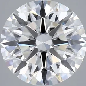 4.05 Carat Round F VVS2 Lab Diamond