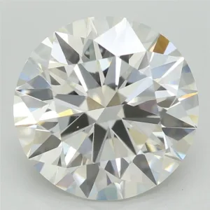 4.05 Carat Round F VVS2 Lab Diamond