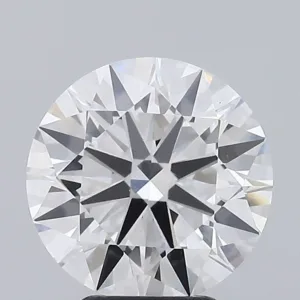 4.05 Carat Round F VVS2 Lab Diamond