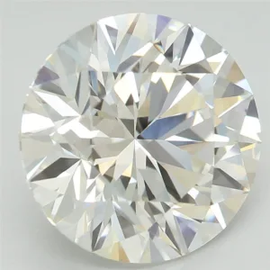 4.06 Carat Round F VVS2 Lab Diamond