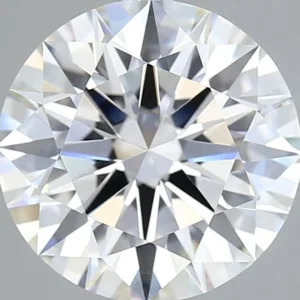 4.06 Carat Round F VVS2 Lab Diamond