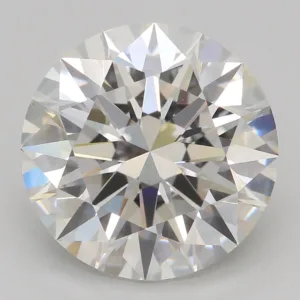 4.07 Carat Round F VVS2 Lab Diamond