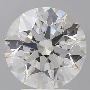 4.08 Carat Round F VVS2 Lab Diamond
