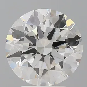 4.08 Carat Round F VVS2 Lab Diamond