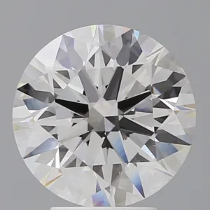 4.09 Carat Round F VVS2 Lab Diamond