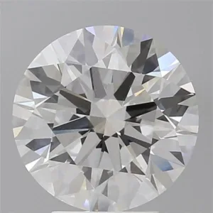 4.09 Carat Round F VVS2 Lab Diamond
