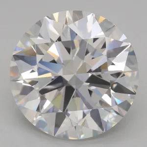 4.09 Carat Round F VVS2 Lab Diamond
