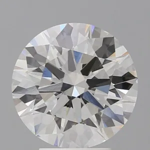 4.09 Carat Round F VVS2 Lab Diamond