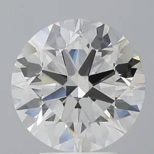 4.09 Carat Round F VVS2 Lab Diamond