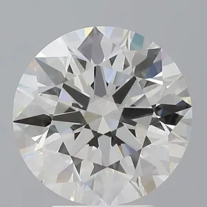 4.09 Carat Round F VVS2 Lab Diamond