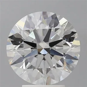 4.09 Carat Round F VVS2 Lab Diamond